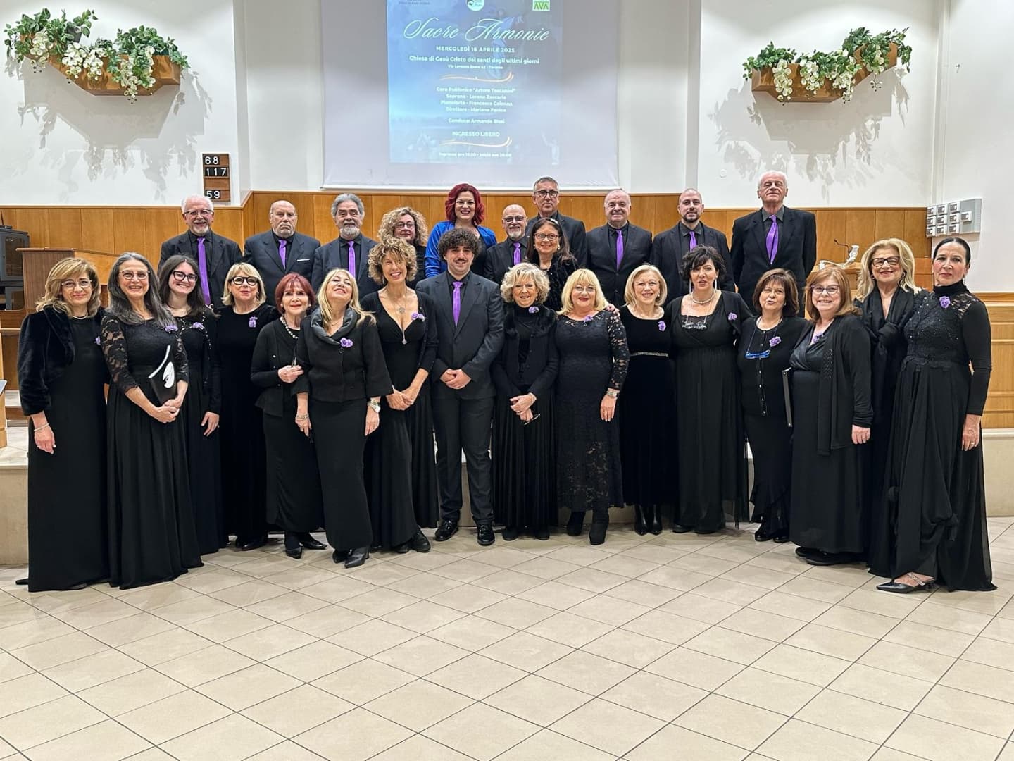 Che bella serata ieri presso la Chiesa di Gesù Cristo dei Santi degli Ultimi Giorni!